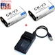 Battery / Charger For CR-V3 Pentax Digibino DB100 DB200 K100D Super K110D Camera