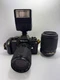 Nikon F-301 camera with Lens and Flash