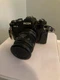 Vintage Ricoh KR-5 SLR 35mm Film Camera Body & Zoom Lens Kit Untested As-Is