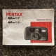 Pentax IQZoom 80-E & 80-EDate 35mm Film Camera 1995 Operating Manual