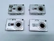 Lot of 4 CASIO EXILIM EX-Z50 & EX-Z40 Silver Camera Digital (Part)