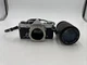 PARTS ONLY OLYMPUS OM-2 Silver SLR Film Camera W RMC Tokina Lens 80-200mm