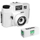 Holga 173-120 Holgawood 120N Medium Format Camera (Casablanco) w/ BLK & WHT Film