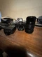 Canon AV-1 35mm Film Camera with 50mm f/1.8 Lens and Flash