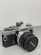 Olympus OM-1 SLR 35mm Film Camera 50 mm F1.8 Lens JAPAN [Very Good] + Extras