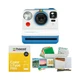 Polaroid Originals Now Viewfinder I Type Instant Camera Film Bundle (Blue)