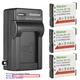 Kastar Battery AC Wall Charger for NP-130 & Casio Exilim EX-ZR1000 EX-ZR1000BK
