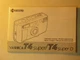 Brand New Genuine Yashica Kyocera T4 super Instruction Guide Original English