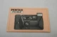 Pentax PC35AF camera Insturction manual sheet-Original+Vintage+NICE