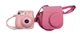 Fujifilm Instax Mini 7S Plus Instant Camera with Light Pink Case