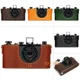 For Leica 0 i ii iii iiia iiib Genuine Real Leather Half Camera Case Bag Cover