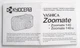 Yashica Kyocera Zoomate 140SE Instruction Manual