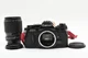 Canon AE-1 Program 35mm SLR Film Camera Black w/FD 35-105mm Lens [EXC++] E2692