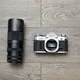 Canon AE-1 35mm SLR Film Camera & 100-300mm F5 Zoom Lens Working & Tested