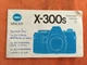 Orig. Minolta X300 S Manual - Text.German - Classic Camera Store
