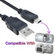 USB Power Cord Cable for FUJIFILM FINEPIX Camera A120 A345 A350 A600 Charger PSU
