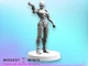 Series 5 Sexycop A Robot - Resin Sci Fi Alien Predator Mini  | Papsikel