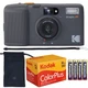 Kodak Snapic A1 35mm Film Camera Rhino Gray + ColorPlus 200 Color Film + Battery