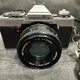 MINOLTA XG7 Camera with Strap + 4 Lenses! AS IS UNTESTED