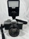 Minolta XG-1 Camera with Minolta 50mm F1.7 Lens, Flash & Strap Untested Parts