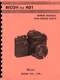 Ricoh TLS 401 Repair Manual & Parts List Reprint