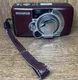 Olympus LT Zoom 105 Point & Shoot 35mm Film Camera Burgundy with Strap