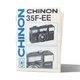 Chinon 35 F-EE Manual Instruction Manual