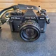 Yashica FX-3 Super 2000 35mm SLR Film Camera Body With Unknown Lens Kyocera 