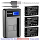Kastar Battery LCD Charger for Kodak KLIC-5001 & Kodak EasyShare DX7440 Zoom