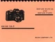 Ricoh XR-7 (also Sears KS-2) Camera Service & Repair Manual Reprint