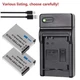 EN-EL12 battery or charger for Nikon S70 S630 S640 S800c S1000pj S1100pj S1200pj