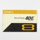 Yashica Super 40E - Super 8 Movie Camera Manual - Instruction Booklet