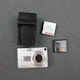 Casio Exilim EX-Z40 Digital Camera 4MP 3X Zoom FOR PARTS Charger & 2 Batteries