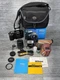Nikon N70 SLR 35mm Camera Nikkor 35-80mm Lens Sony HVL-F1000 Flash Tamrac Bundle
