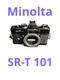 *CLA'd : Rare Black : Near Mint* Minolta SR-1 Film Camera Body From Japan