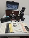 Minolta XG7 35mm SLR SET Camera with MD 50mm + 135 mm  Untested