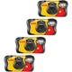 Disposable Camera 35mm 27 Exposures Kodak Fun Saver One-Time-Use Flash 4-Pack