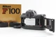 No Sticky [Unused in Box] Nikon F100 35mm SLR Film Camera Body Black From JAPAN