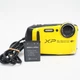 Fujifilm FinePix XP120 Yellow Waterproof Camera Works Great With Battery Japan