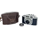 Minolta A-2 35mm Rangefinder Camera w/ Chiyoko Rokkor 45mm f/2.8, Case READ