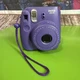 Fuji Instax Mini 8 Fujifilm Instant Film  Camera Purple Tested Works