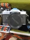 Fujica ST 705 Camera And 2 Extra Lenses And Flash In Hard Case. As Is.