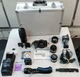 Minolta Maxxum 7000 OLD VINTAGE FILM CAMERA OUTFIT 3 LENS FLASH METAL CASE MORE