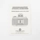 Noblex Panoramic camera 135N 135S 135U Manual Book DE EGN version