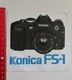 Decal/Decal: Konica FS-1 Camera (04011784)