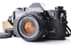 Canon AE-1 Black SLR 35mm Film Camera New FD NFD 50mm f2 Lens From JAPAN Exc+5