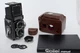 Rolleiflex 3.5E 6x6cm TLR film camera. Type 1. Planar 75mm f3.5. Hood. Case. Cap