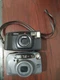 Lot of 2 PENTAX IQZoom 160 FILM and IQZoom 60 Point &Shoot Film Camera For parts