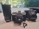Olympus OM-1 35mm SLR Film Camera With 50mm f/1.8 Lens & Tokina 35-200mm Lens