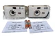 35MM Camera with Built-in Flash - Heyday&trade; White Lot x 2 New Cameras